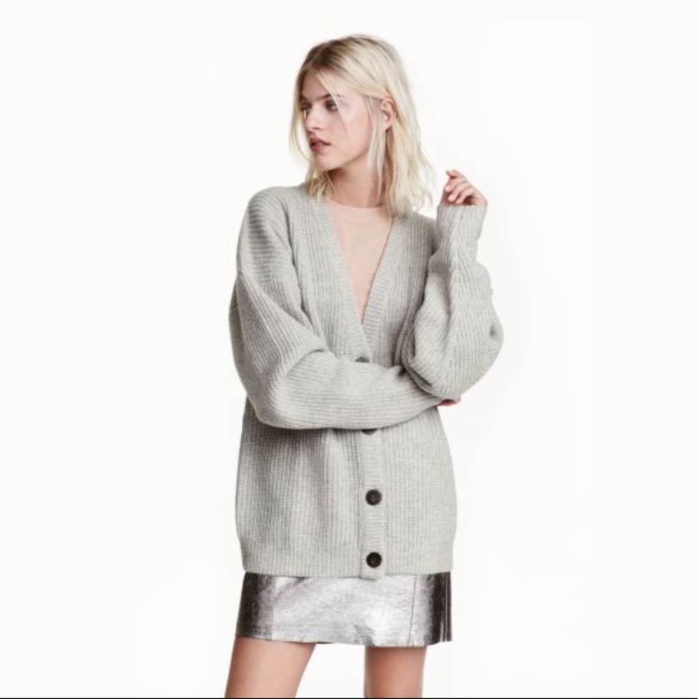 H&M Wool Knit Cardigan